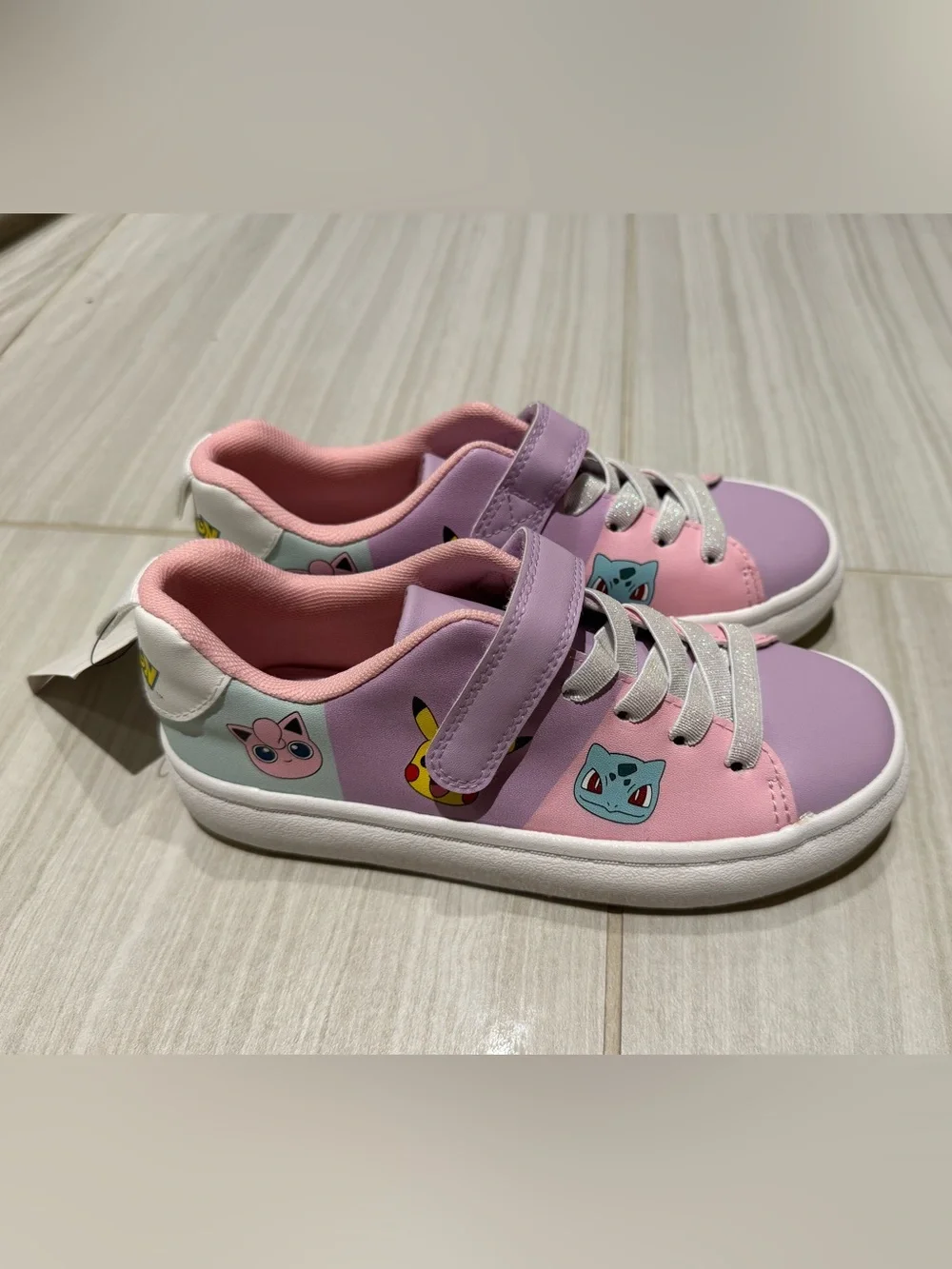 H&M Kids Pink & Lavender Pokémon Accent Sneakers